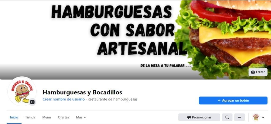 La fachada de un restaurante dice mucho sobre la identidad del restaurante. Esto también se aplica a tu Página de Facebook. Las personas pueden visitarla y sorprenderse positivamente por su imagen. 