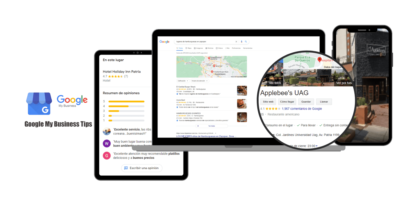 Google mi Negocio para Restaurantes