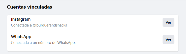 Instagram y WhatsApp vinculados a tu cuenta de Facebook