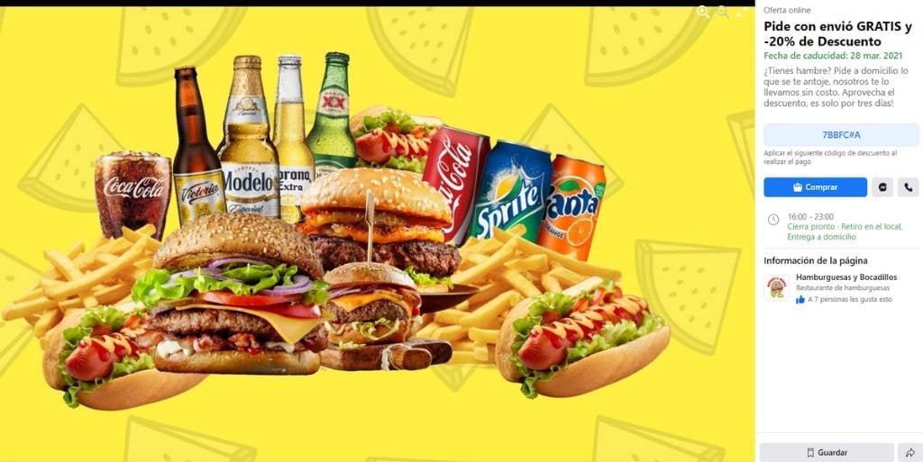 FB Orgánico - Oferta finalizada