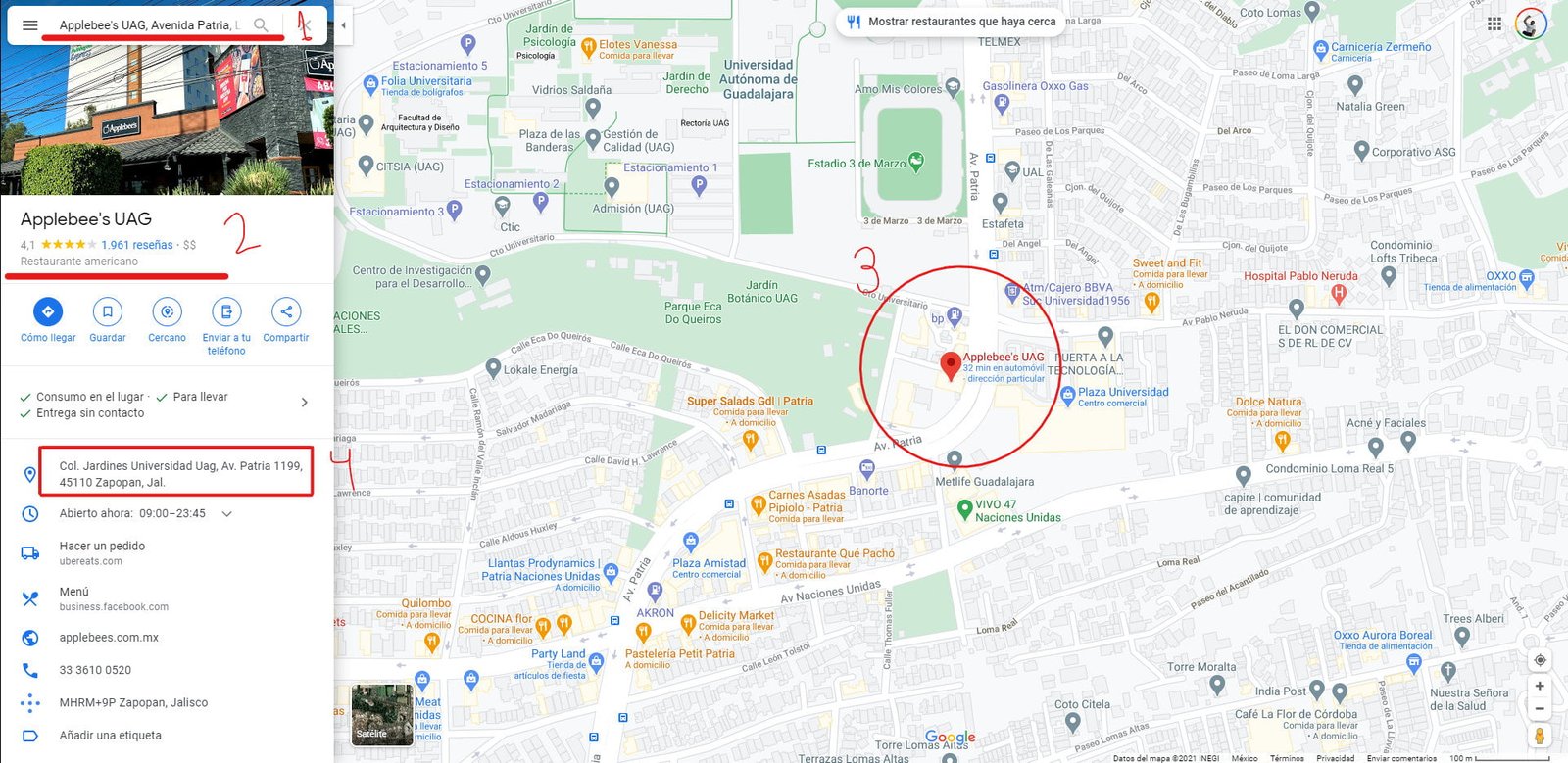 Restaurante que son tu competencia