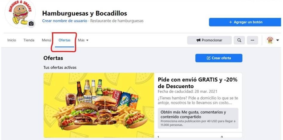 Visualizar ofertas